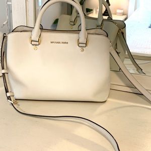 Michael Kors White Purse